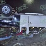 Pierde la vida, al volcar la camioneta en que viajaba