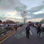 SSP detiene a 12 presuntos normalistas por el bloqueo de vías de comunicación