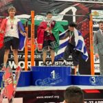 Jonathan Texta gana campeonato mundial en calistenia en Bulgaria