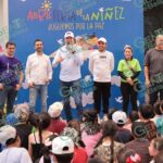 Niñas y niños vivieron una feliz Feria de la Niñez en Santiago Undameo