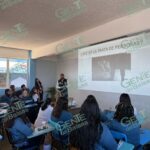 Fiscalía General imparte charlas en materia de prevención de la trata de personas en escuela preparatoria de Morelia