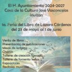 Alistan la primera Feria del Libro de Lázaro Cárdenas