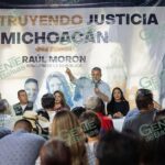 Michoacanos están listos para construir un nuevo Poder Judicial: Morón