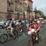 Fomenta IEM participación ciudadana con rodada Bici-Vota y módulos de promoción del voto