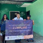 Celebra FGE acuerdo reparatorio y restituye inmueble a su legítima propietaria en LC