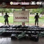 Asegura Semar 1.8 toneladas de cocaína frente al litoral michoacano