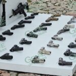 Destruyen 215 armas cortas y 191 largas, además de cargadores y cartuchos