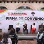 Refrendan Convenio de Colaboración FGE y Ayuntamiento de Tarímbaro