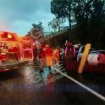 Accidente en la autopista Siglo XXI deja cinco lesionados
