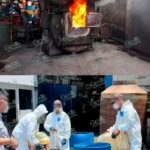Destruyen en Morelia cerca de 8 toneladas de drogas
