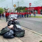 Rotundo fracaso a marcha de Napoleón: Justicia Minera