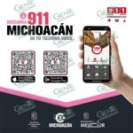 Gobierno de Michoacán lanza nueva app 911, multilingüe y accesible para todos