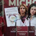 Morena ratificará triunfo en Michoacán en 2027, coinciden Fabiola Alanís y la presidenta del CEN Luisa María Alcalde