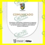Trabaja Gobierno de Coahuayana en restablecer el orden y la paz