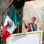 Presidenta Claudia Sheinbaum encabeza ceremonia del Grito de Independencia; primera mujer en 215 años