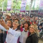 Destaca cercanía social de Gaby Molina en los 113 municipios