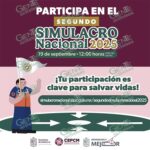 Todo listo para el Segundo Simulacro Nacional 2025