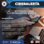 ¡Aguas afición! SSP alerta por venta de boletos falsos para el Mundial de Fútbol