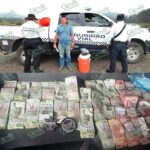 SSP detiene a hombre que viajaba con más de 660 mil pesos