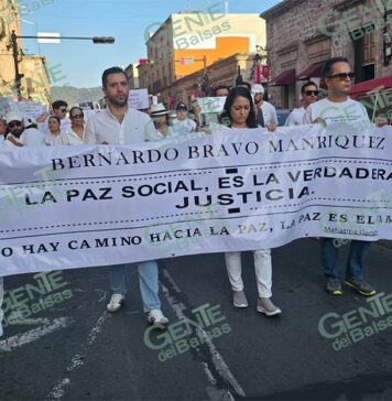 Realizan en Morelia Caminata por la Paz y la Justicia