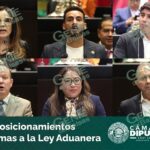 La Cámara de Diputados aprobó reformas a la Ley Aduanera y las remitió al Ejecutivo Federal