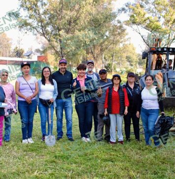 Encabeza Yankel Benítez jornada ciudadana de limpieza en Lomas del Valle