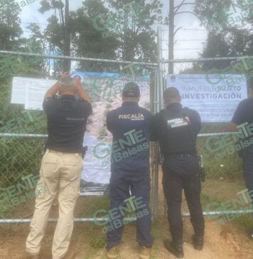 Cumplimenta FGE cateo en predio relacionado con delito ambiental en Tacámbaro