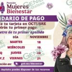 Gobierno de México: del 18 al 21 de noviembre inicia pago a nuevas beneficiarias de la Pensión Mujeres Bienestar