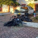 Explota pirotecnia a bordo de una camioneta; hay una mujer lesionada