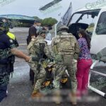 Marina proporcionó apoyo para la atención de heridos en el poblado de Coahuayana, Michoacán