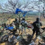 SSP desactiva 15 artefactos explosivos y destruye campamento clandestino en Apatzingán