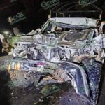 Choque entre camión de carga y camioneta, deja 7 muertos y 4 lesionados