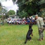 Décima Sexta Zona Naval recibe visita de alumnos del Jardín de Niños Bertha Von Glumer Leyva