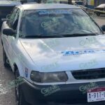 Taxista de Uruapan es lesionado de gravedad