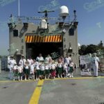 La Décima Sexta Zona Naval recibió la visita de alumnos en sus instalaciones