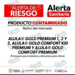 Alerta Cofepris por retiro del mercado de fórmulas infantiles ALULA®