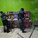 Aseguran FGE y SSP 107 máquinas tragamonedas; merman más de 1.4 mdp al crimen