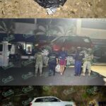 Marina en coordinación interinstitucional, asegura droga, vehículos y material diverso en el estado de Michoacán