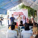 Diputada Rosalinda Savala Díaz realiza campaña visual y entrega de apoyos ortopédicos en Lázaro Cárdenas
