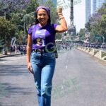 Diputada Federal Rosalinda Savala Díaz participa en la marcha conmemorativa del Día Internacional de la Mujer