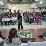 CJIM imparte conferencia “Mujeres libres, vida sin violencia” a docentes del SNTE