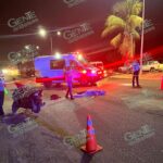 Muere adolescente en LC tras ser embestida su moto por un tráiler