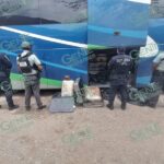 Aseguran 33.2 kilogramos de camino en autopista Siglo XXI