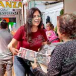 Uruapan: Gaby Molina fortalece la cercanía con su pueblo