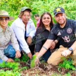 Se suma Reyes Galindo a acciones de reforestación en La Huacana