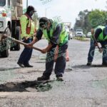 Mantiene Gobierno de Morelia brigadas de bacheo y rehabilitación de vialidades