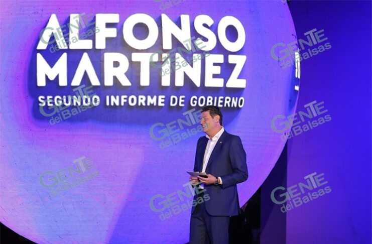 Presenta Alfonso Martínez Alcázar su II Informe de Gobierno