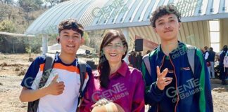 Gaby Molina reconoce a la comunidad educativa