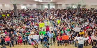 Torres Piña llega fortalecido a la recta final: reúne a 3 mil 500 en Zitácuaro y más de 5 mil en Zacapu