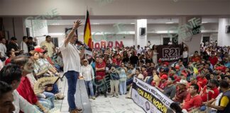 Reconoce Morón entrega del pueblo de Michoacán a la Cuarta Transformación